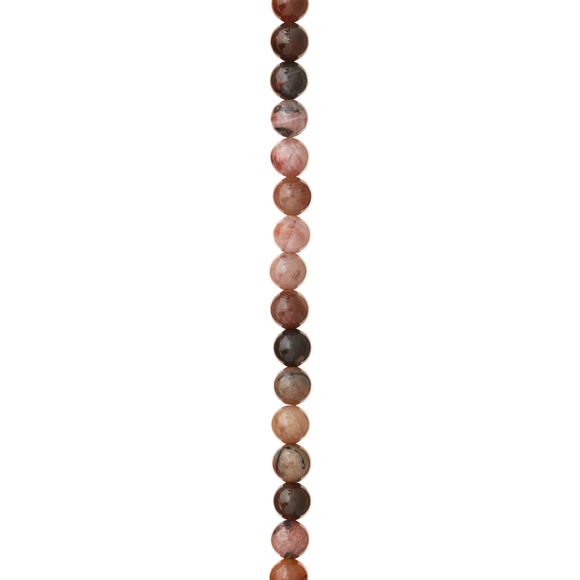Wood Opalite Round Beads by Bead Landing™, 6mm